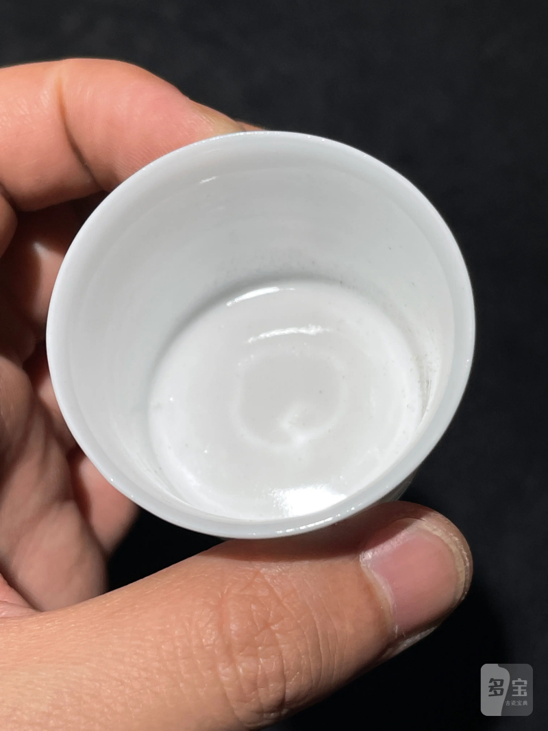 解放初 雷火莲风格粉彩十八罗汉杯一套十八件 - 图51